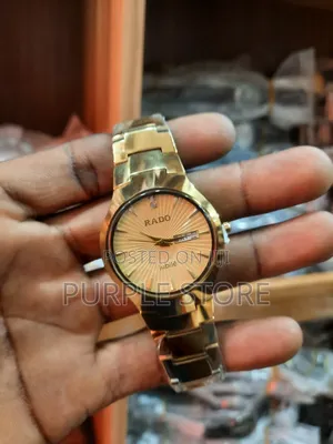 Photo - Rado Female Ceramic Gold Wristwatch