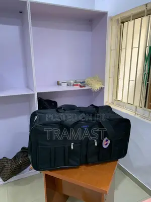 Black Large Duffle Bag