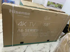 New in Hisense A6series 58inches Smart Tv
