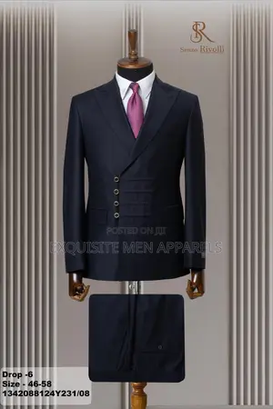 Designer 4 Button Turkish Double Men’S Suit