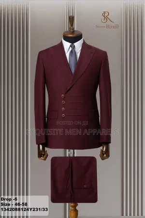 Latest Designers 4 Button Turkish Mens Suit