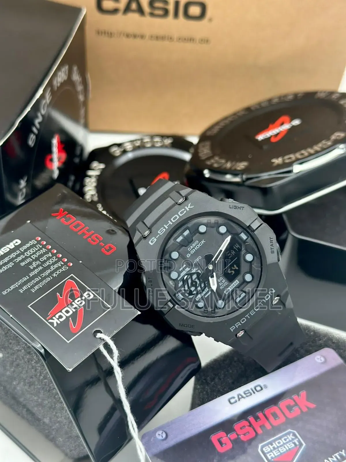 Gshock Rubber Strap Wristwatch