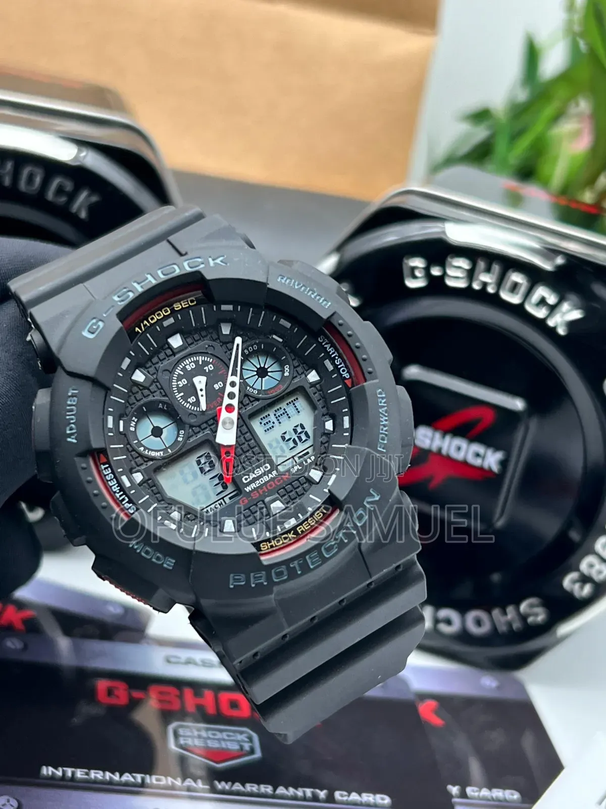 Gshock Rubber Strap Wristwatch