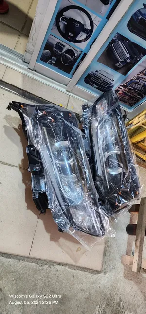 Hheadlights for Toyota Land Cruiser Prado 2018-2022 With DRL