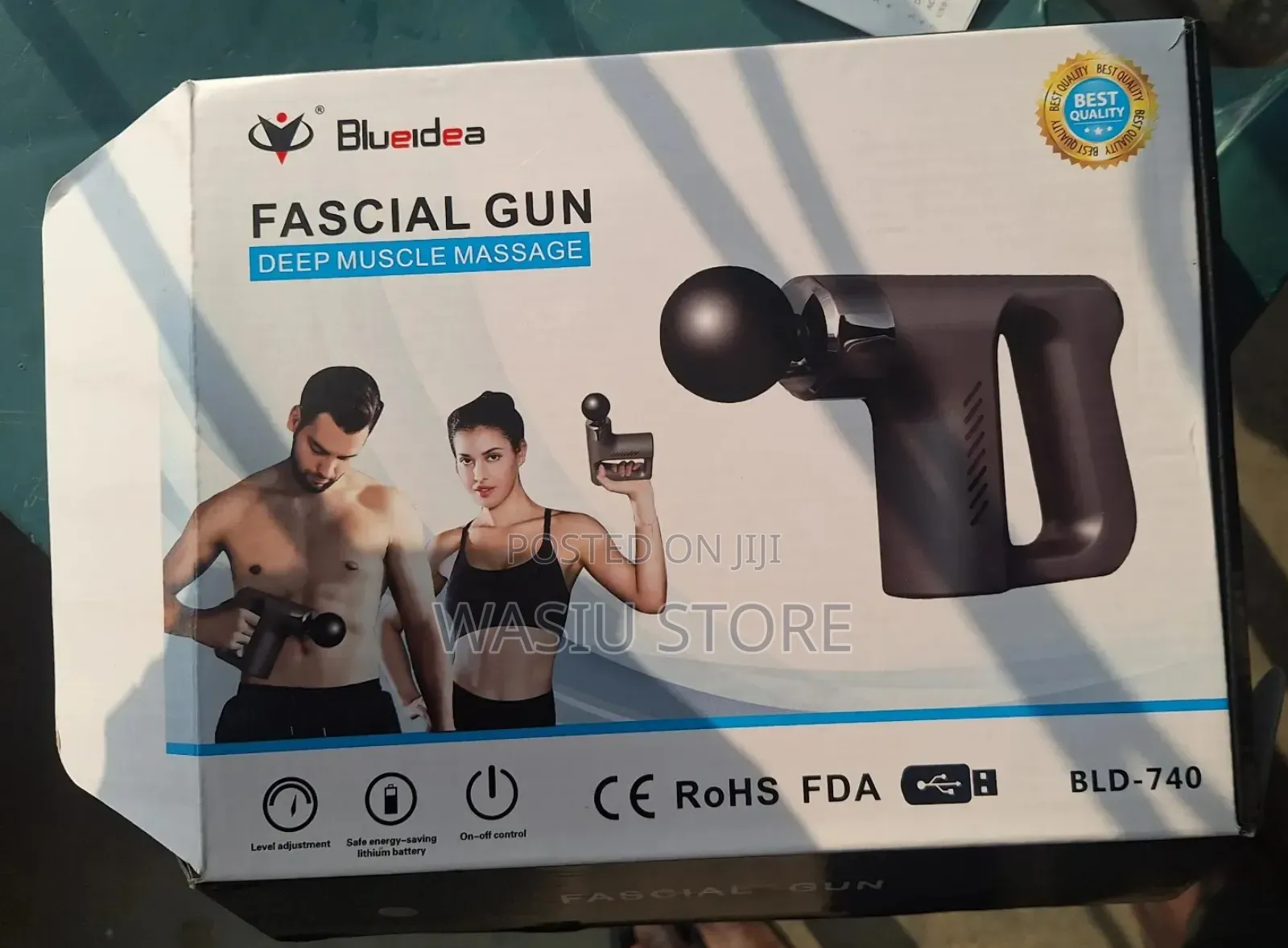 Unique Rechargeable Handheld Mini Fascial Gun Massage