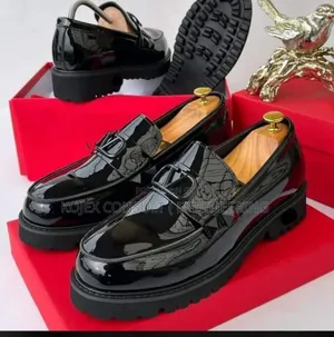 Men Valentino Leather Shoe