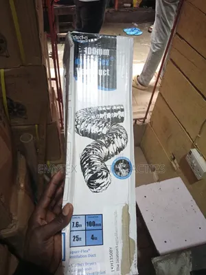Flexible Duct Hose 100mm 7.6meters 25ft