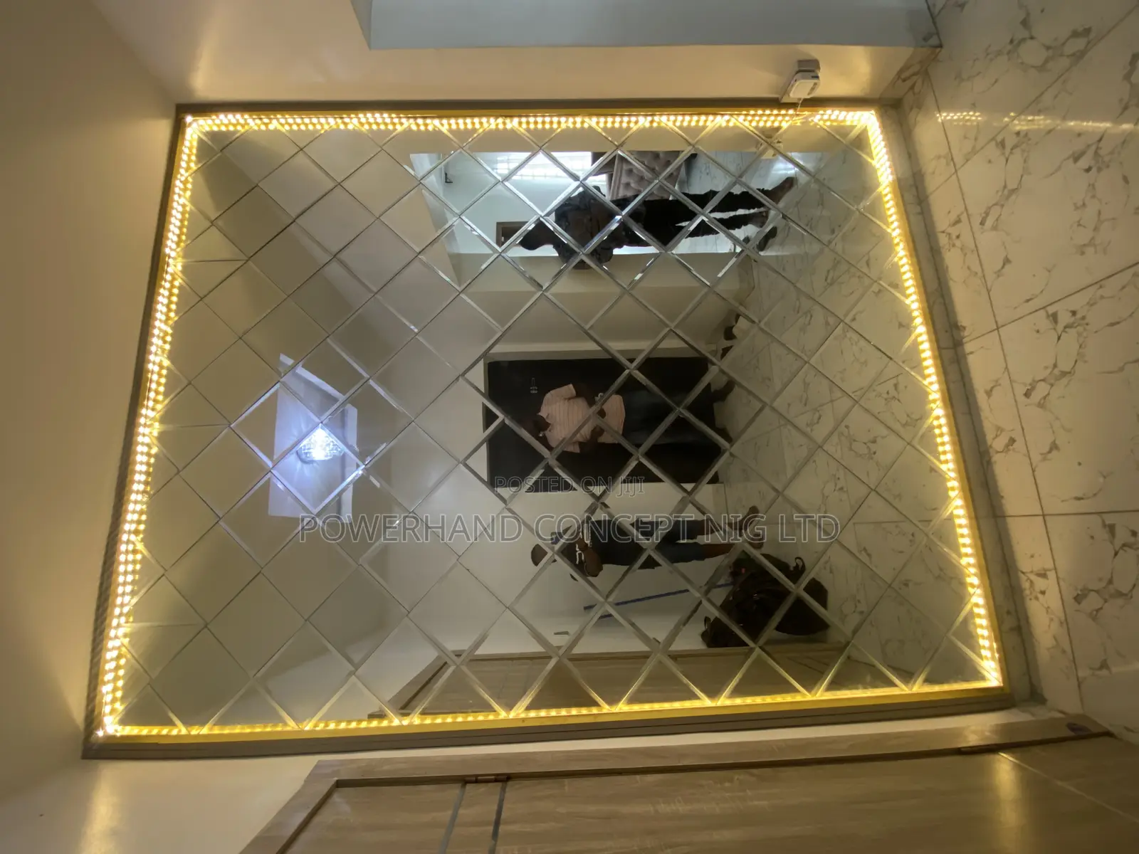 Beveled Mirror at POWERHAND INTERIOR