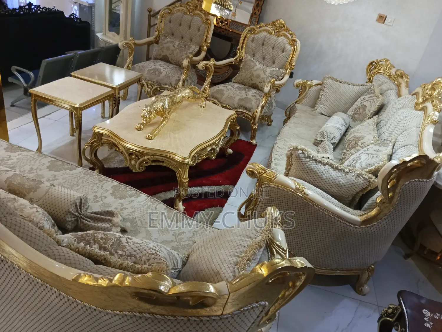 New Egypt Sofas Set Chair