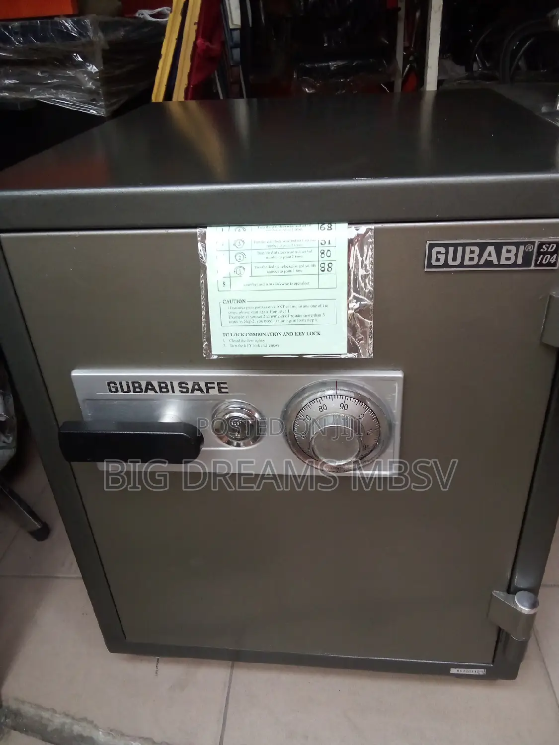 Fsl 104 Analogue Fireproof Safe