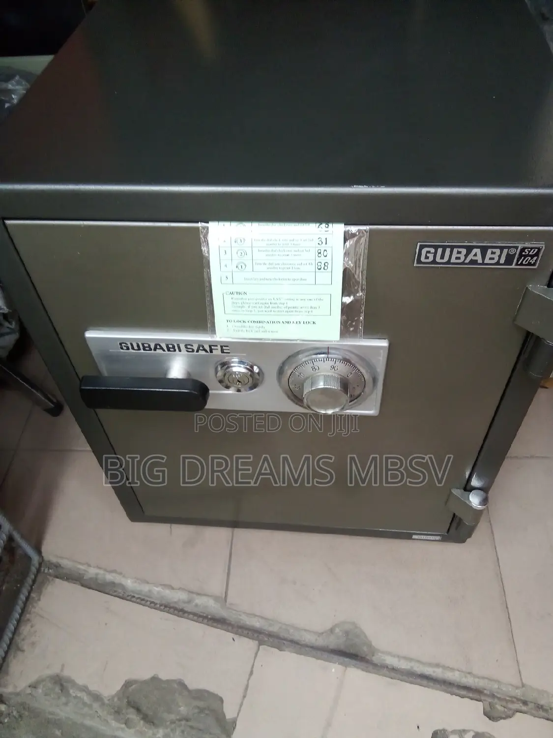 Fsl 104 Analogue Fireproof Safe