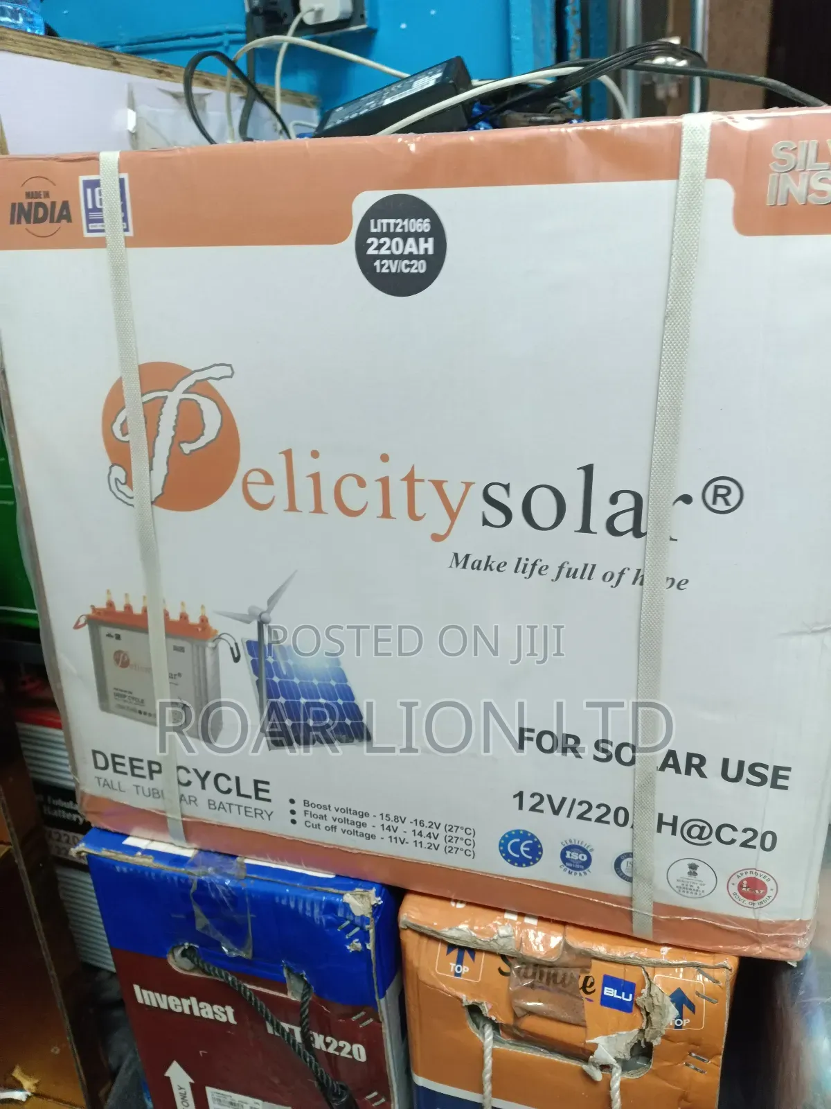 Pelicity Tubular Battey