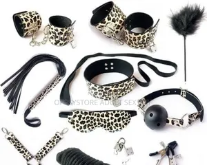 Leopard Print BDSM Kit