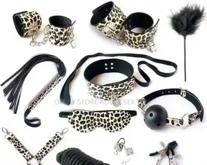 Leopard Print BDSM Kit