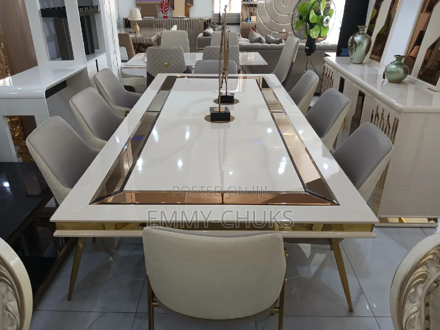 High Class Marble Dinning Table by 8 Seater