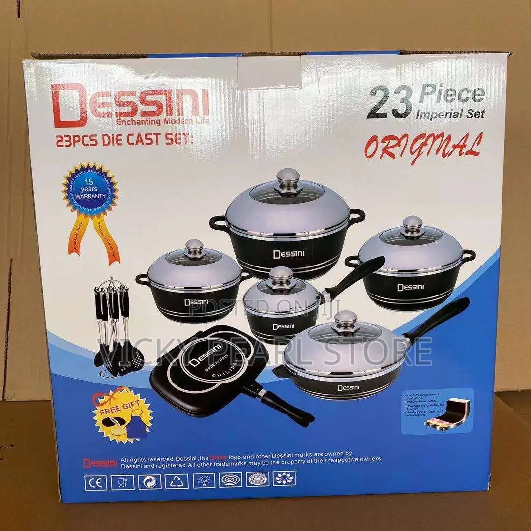 Dessini 23pcs Cookware Set