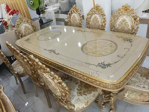 Turkish Gold 8 Seater Dinning Table