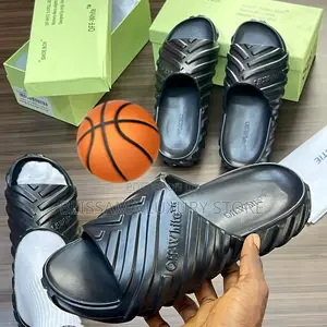 Luxury Off-white & Balenciaga Slides