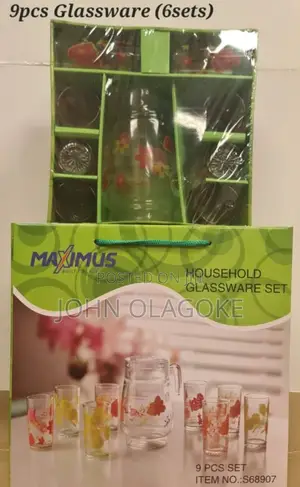 Maximus 9pcs Jug With Cup Set