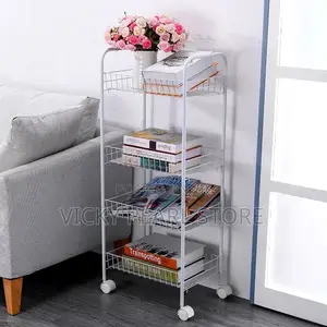 4 Layers Trolley Rack