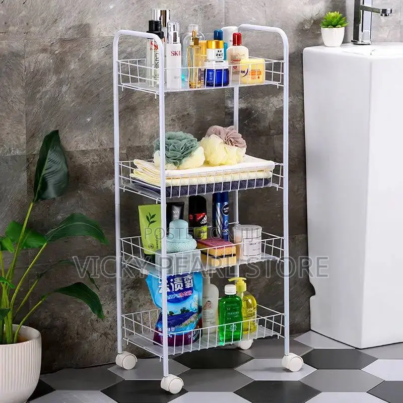 4 Layers Trolley Rack