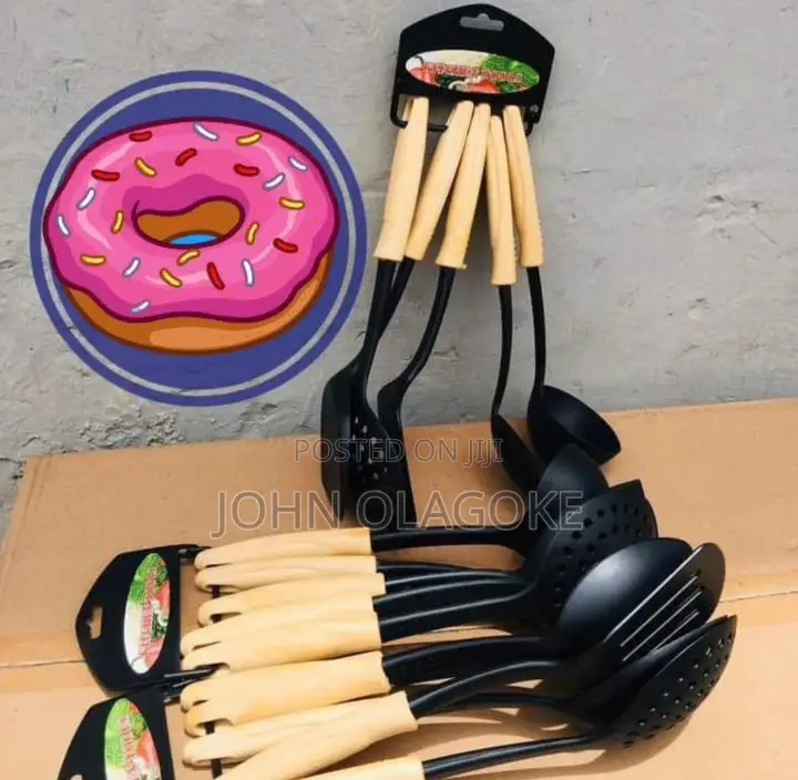 Non-Stick Cooking Spoon Set