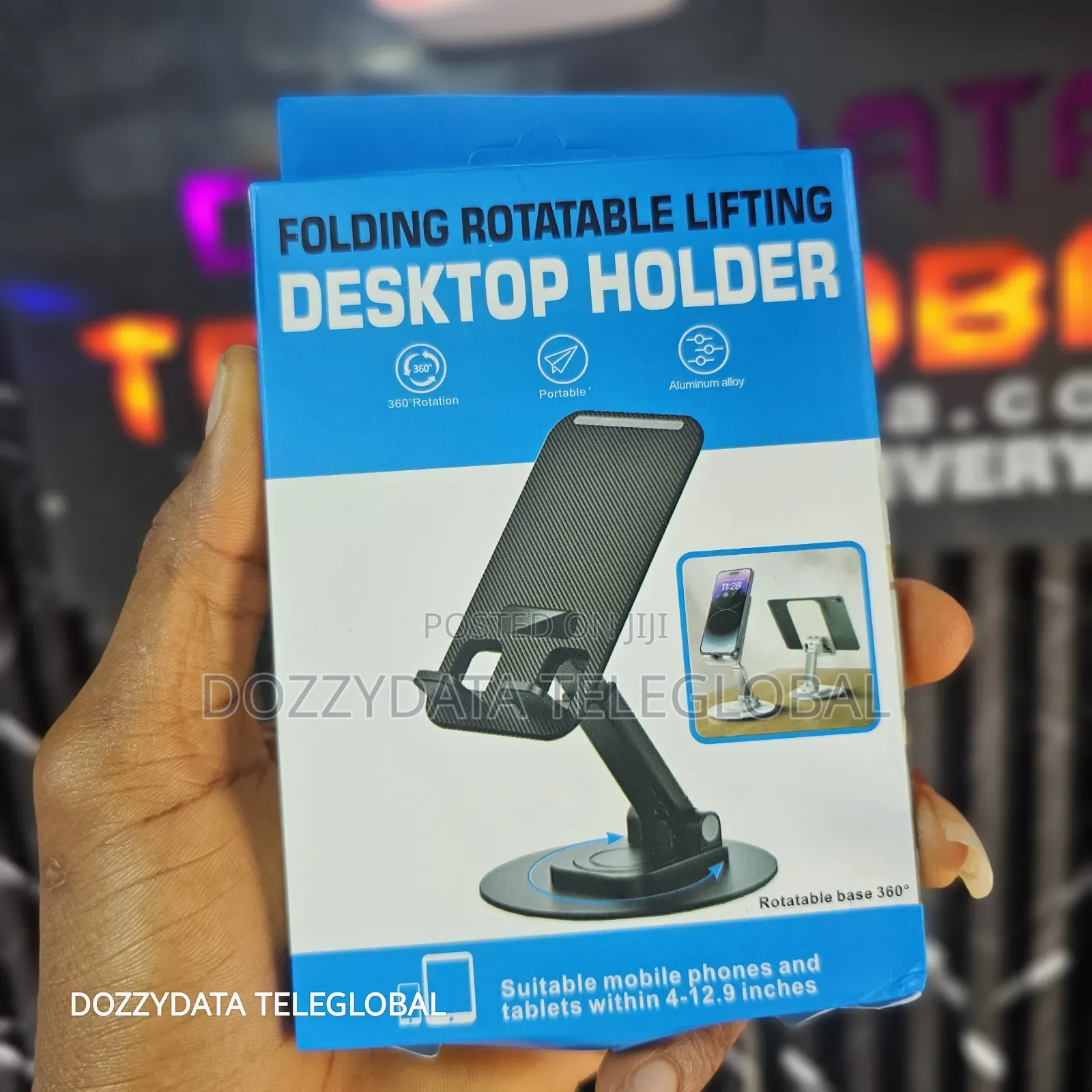 Folding Rotatable Lifting Desktop Holder