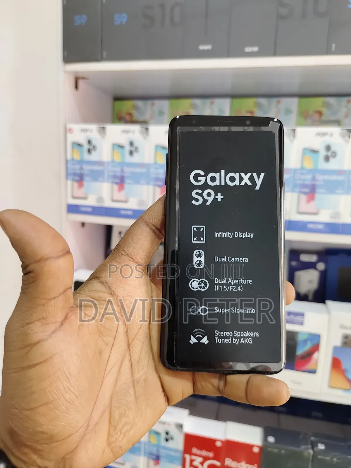 Samsung Galaxy S9 Plus 64 GB Black