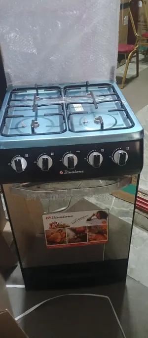 50*50 Cm Binatone 4 Burner Gas Cooker With Auto Ignition