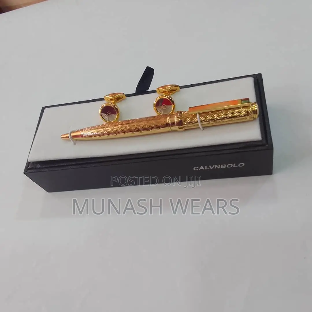 Luxury Cuflins and Pen