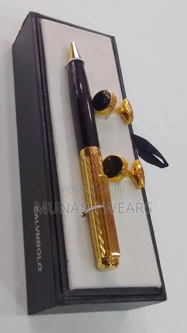 Luxury Cuflins and Pen