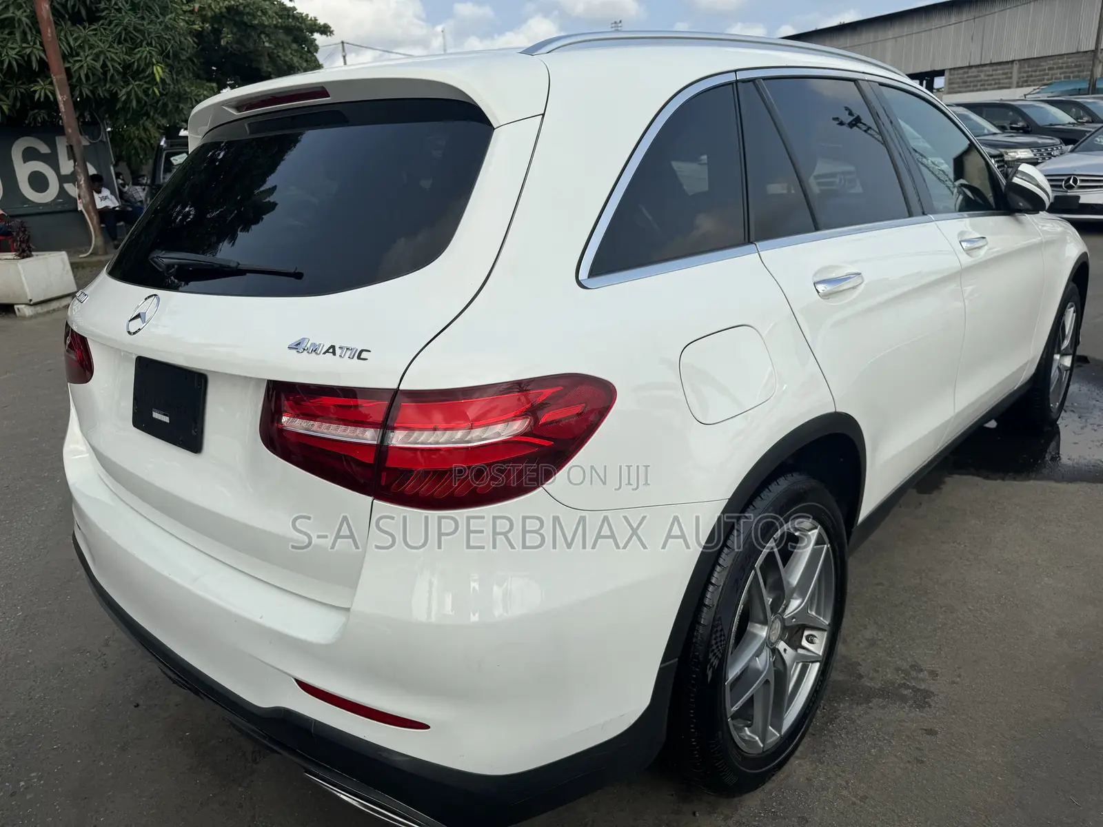 Mercedes-Benz GLC-Class 2017 White