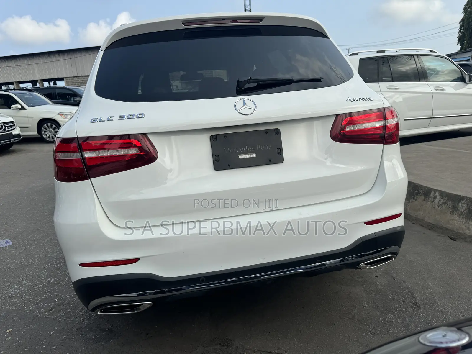 Mercedes-Benz GLC-Class 2017 White