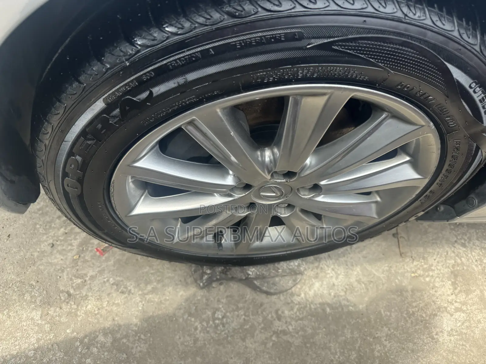 Lexus ES 350 2012 Silver