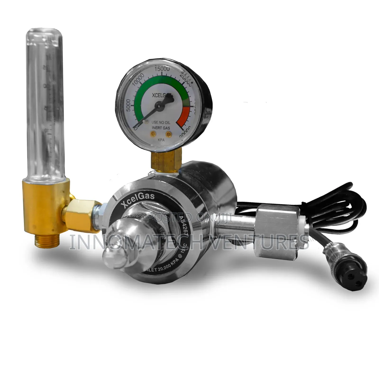 Heated Co2 Flow Meter Regulator 36 Volts
