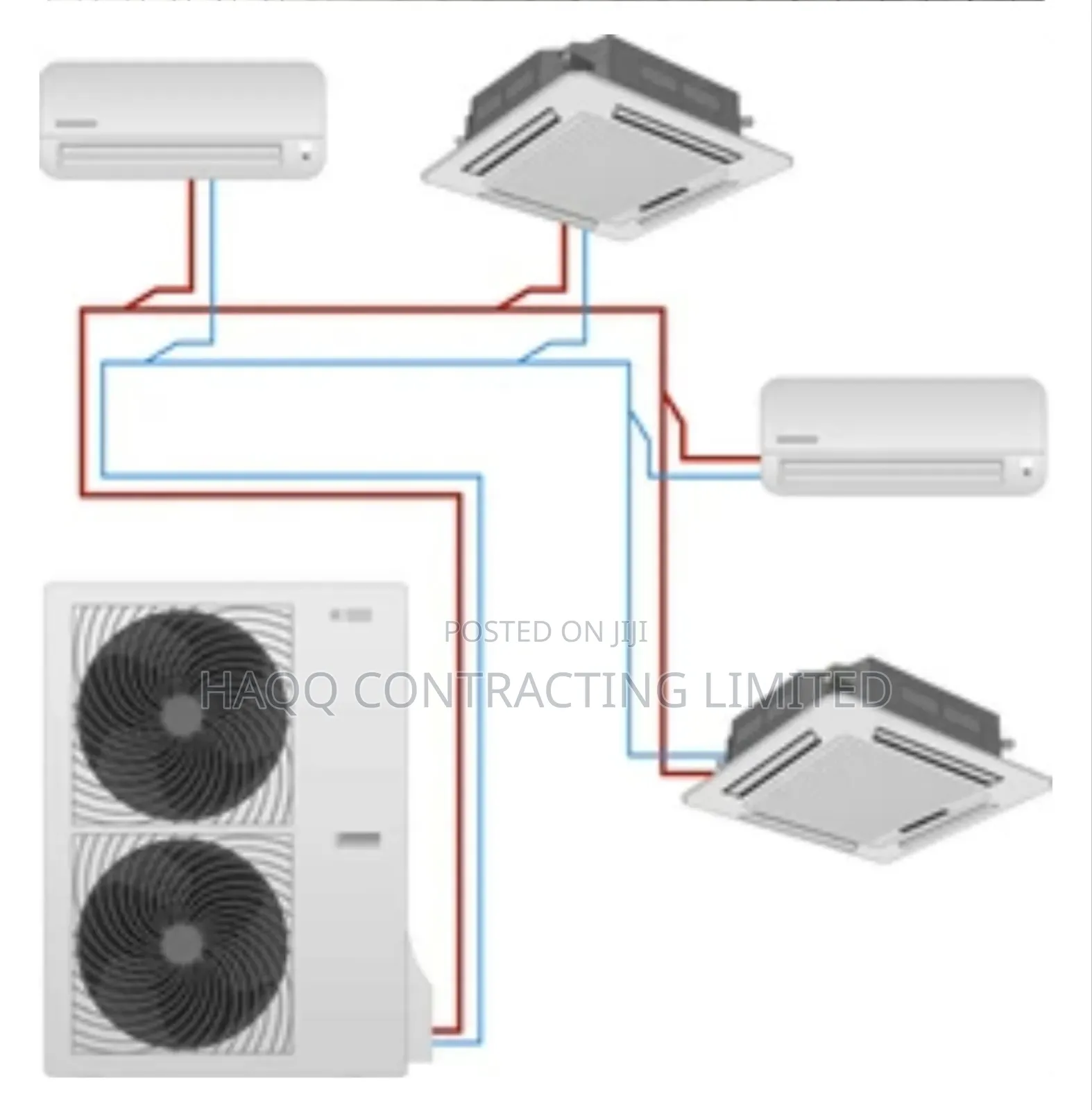 VRF Unit, Central AC Installation and Maintenance