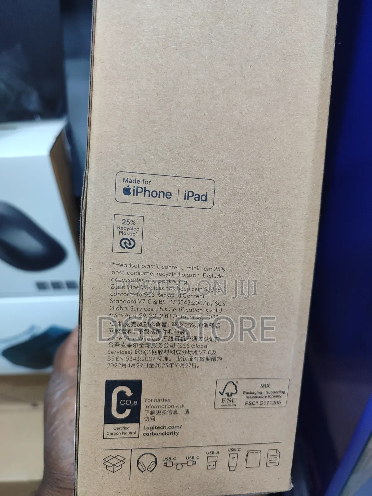 Logitech Zone Vibe Bluetooth Headphone