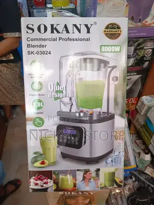 Soundproof Commercial Silent 8000watts Blender