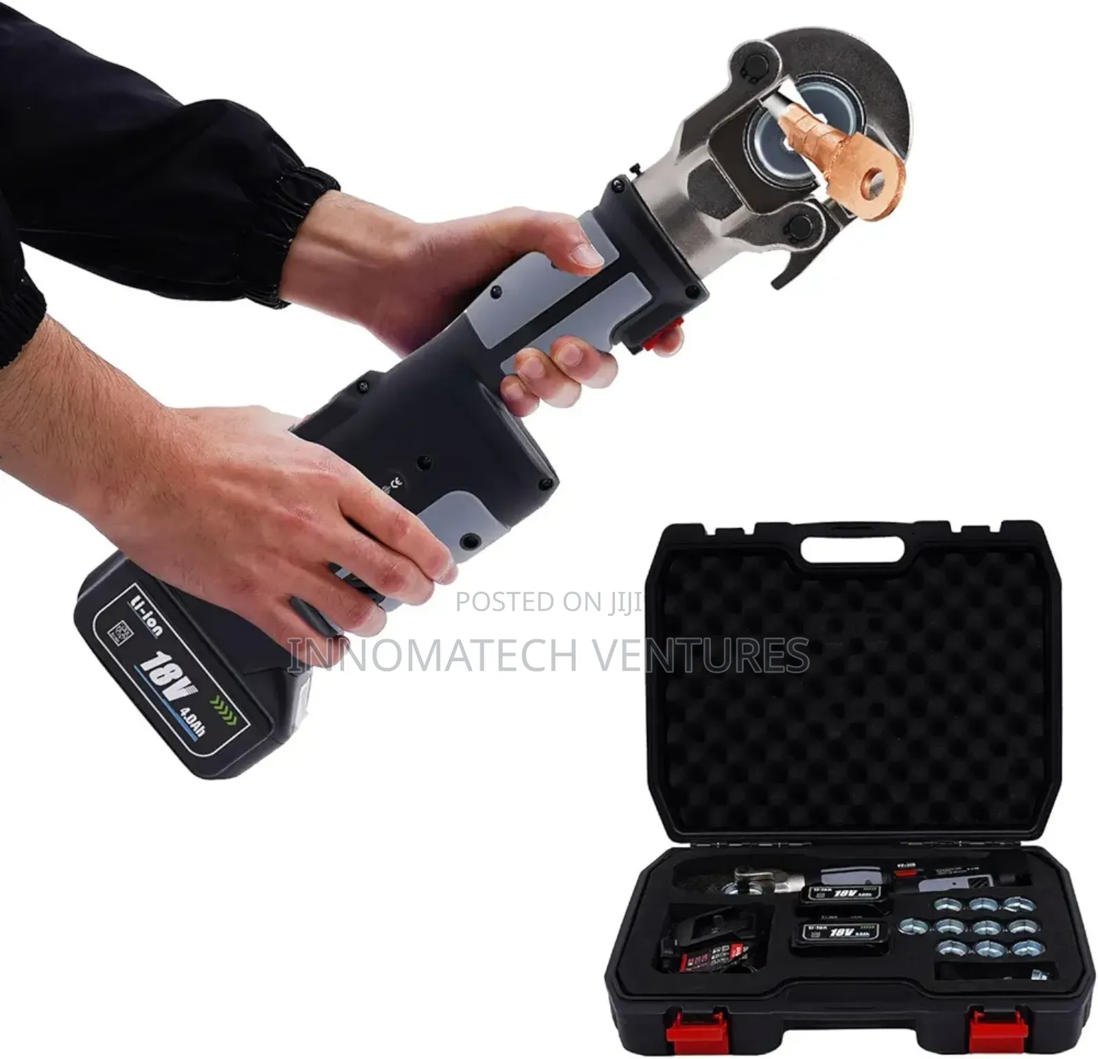 Rechargeable Cable Crimping Machine