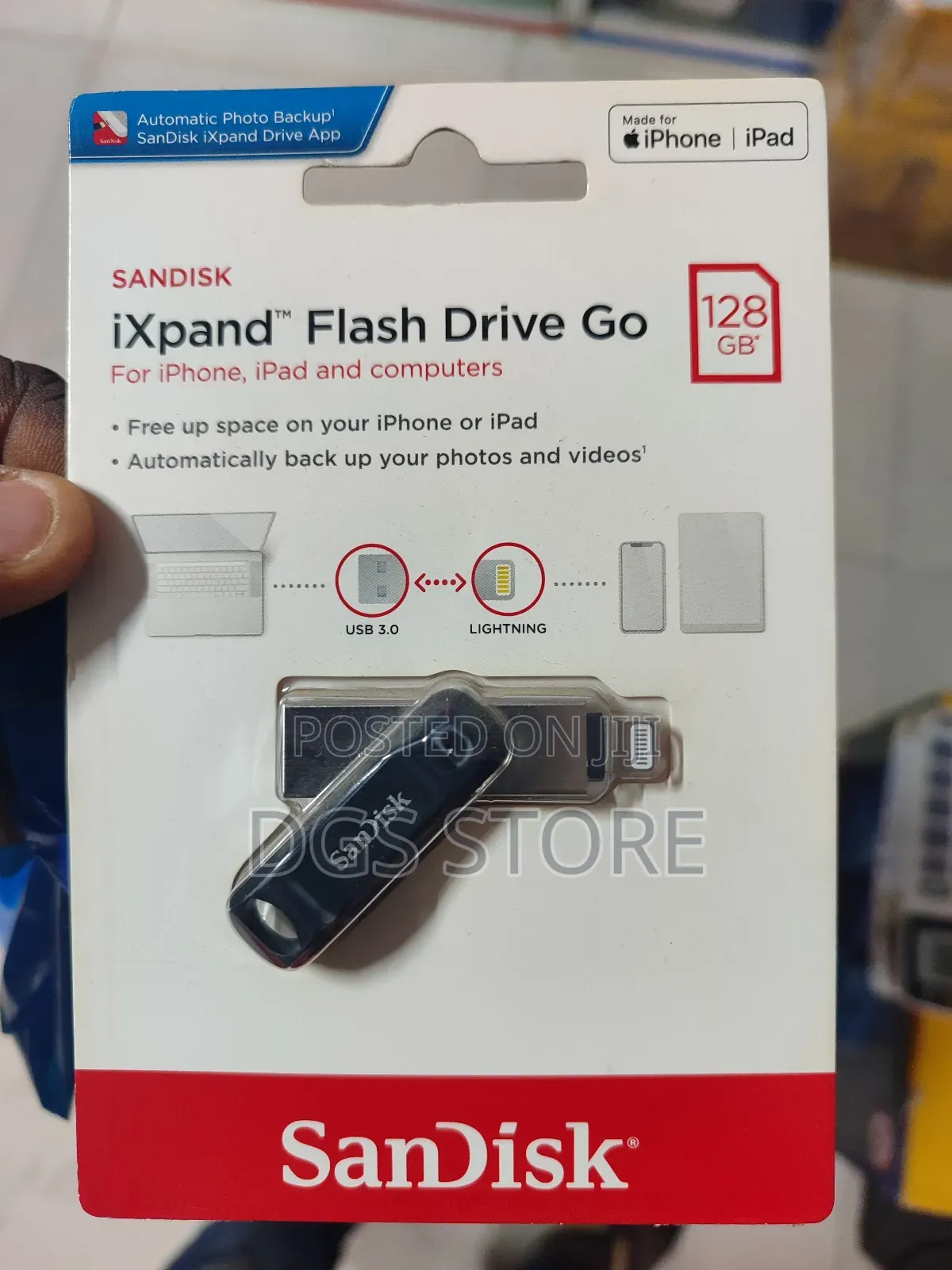 Sandisk Ixpand Flash Drive Go 128gb