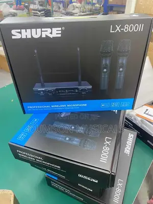 Shure Wireless Microphone UHF LX-800II