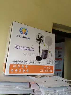 The New in Z.L Shidai 16" Rechargable Standing Fan