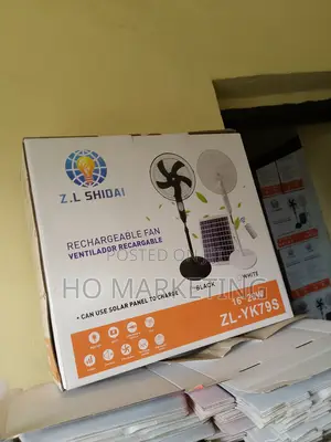 Best New Z.L Shidai 16" Rechargable Standing Fan