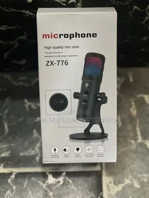 Condenser Mic Zx-776 PRO Desktop Live Microphone