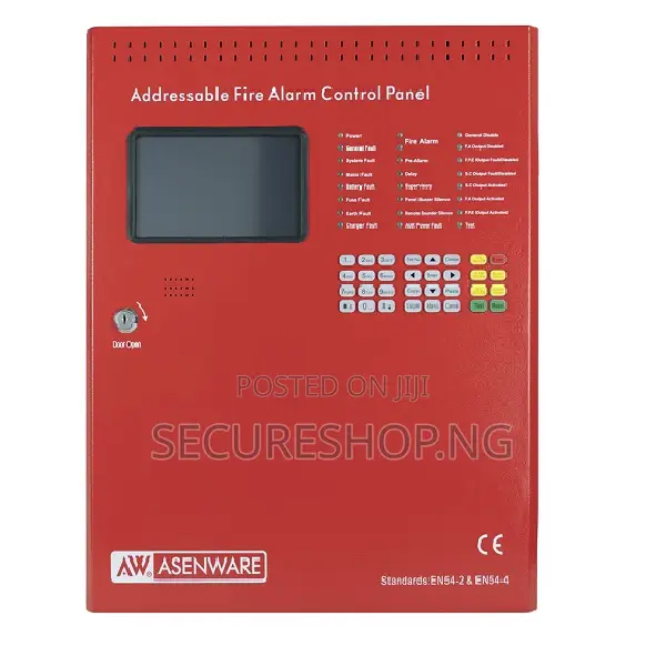Asenware Addressable 1-8 Loop Fire Panel With One Loop Card