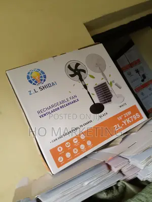 The Brand New Z.L Shidai Rechargable 16" Standing Fan