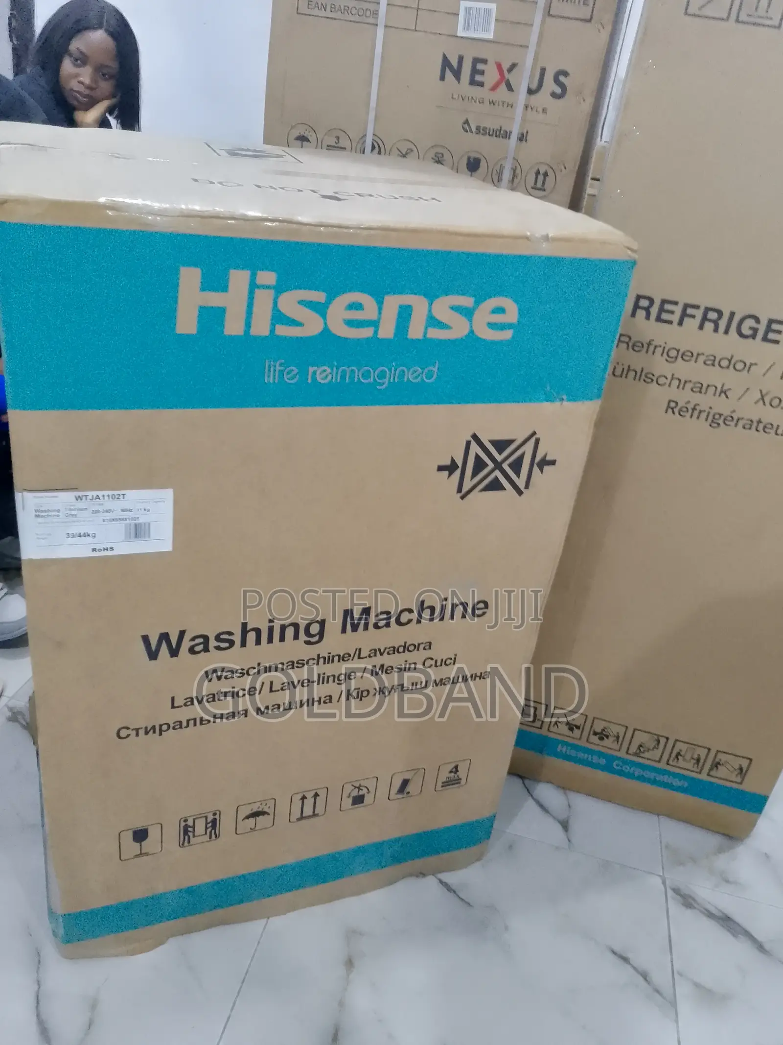 Best Affordable Hisense Washing Machine "Wtja1102t"