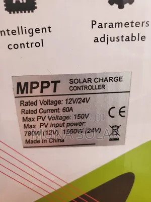 60ah 12v to 24v MPPT Charge Controller