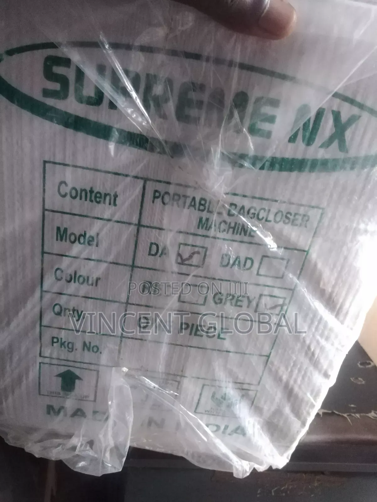 Portable Bag Closer Machine