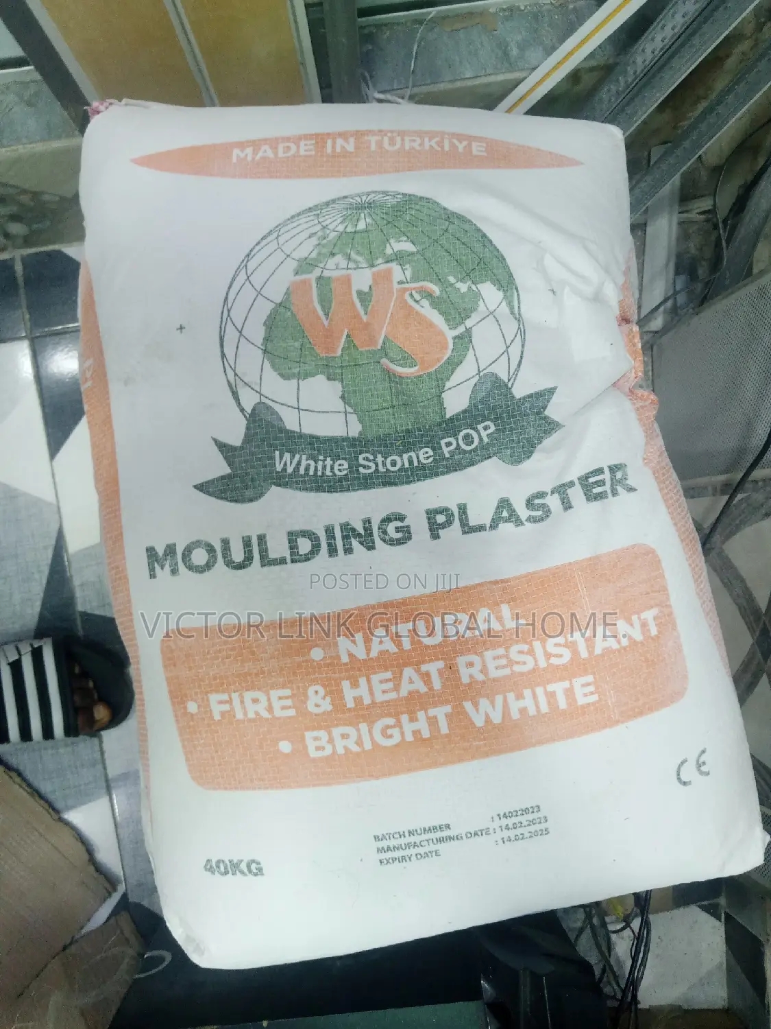 P O P Plaster Cement